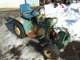 1969 John Deere Patio Tractor-No engine or hood-$1000