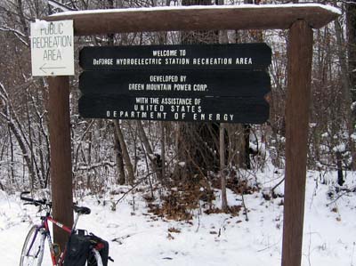 Recreation Area in Duxbury sign