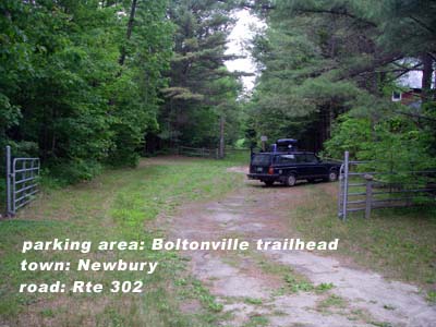 Boltonville trailhead parking