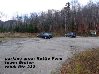 Kettle Pond parking