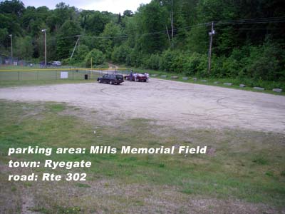 Mills Memorial Field parking