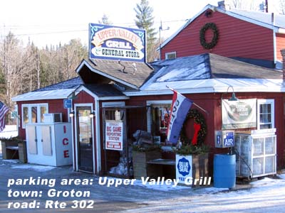 Upper Valley Grill parking