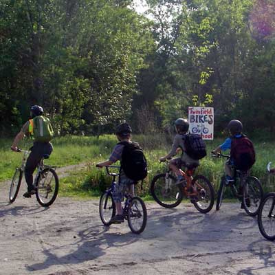 kids bike trail