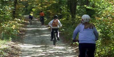 riders on trail