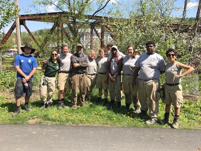 NCCC plants trees