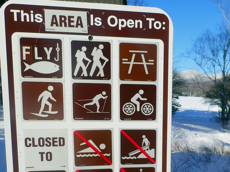 trailhead sign