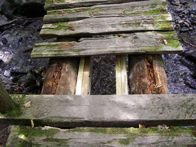 log bridge repair