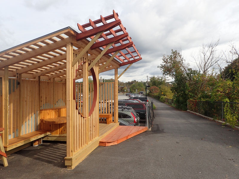 trailside kiosk