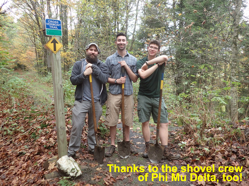men with shovels