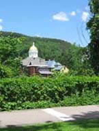 Vermont capitol viewed from Cross Vt Trail